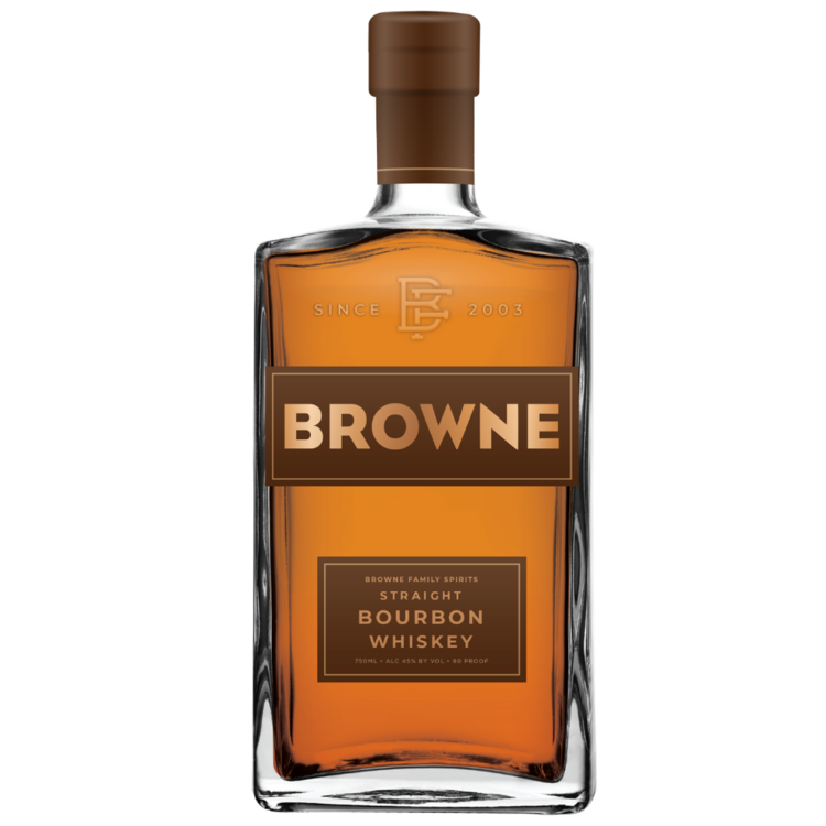 Browne Family Spirits Straight Bourbon 90 - 750ML - Front