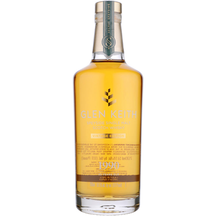 Glen Keith Single Malt Scotch Secret Speyside 33 Yr 101 - 700ML