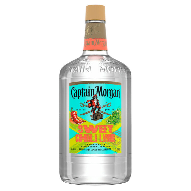 Captain Morgan Sweet Chili Lime Favored Rum 70 - 1.75L