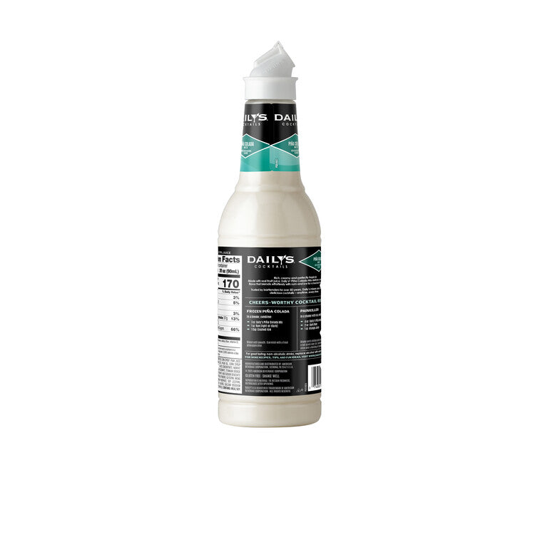 Daily's Pina Colada Mix - 1.0L - Back