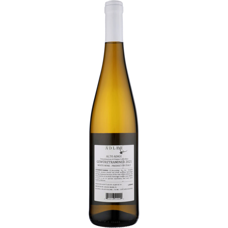 Adler Gewurztraminer Alto Adige 2021 - 750ML
