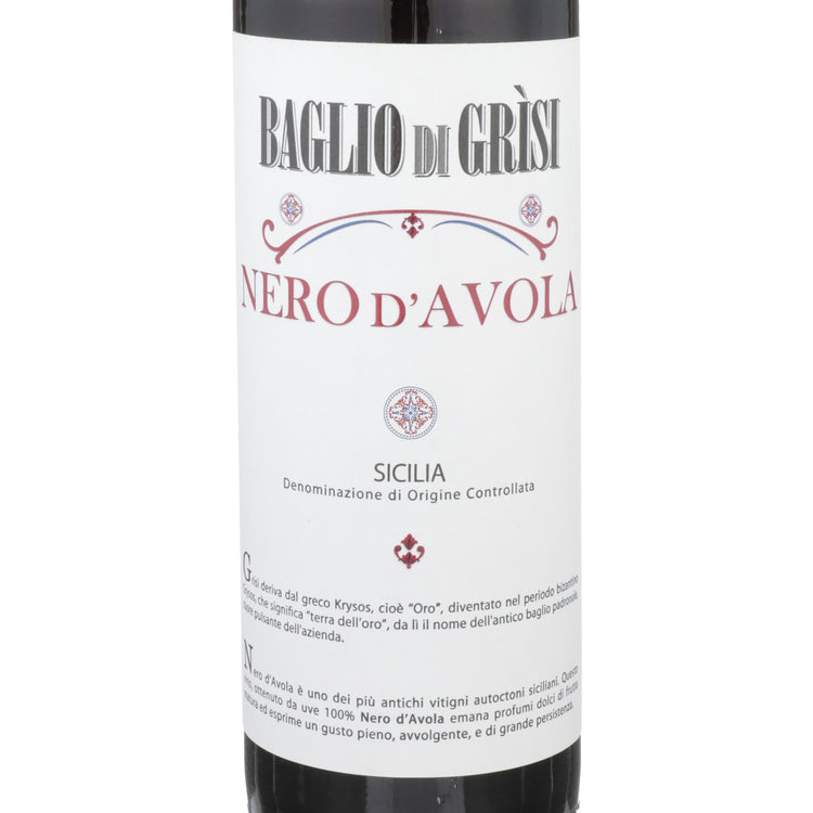 Baglio Di Grisi Nero D'Avola Sicilia 2020 - 750ML