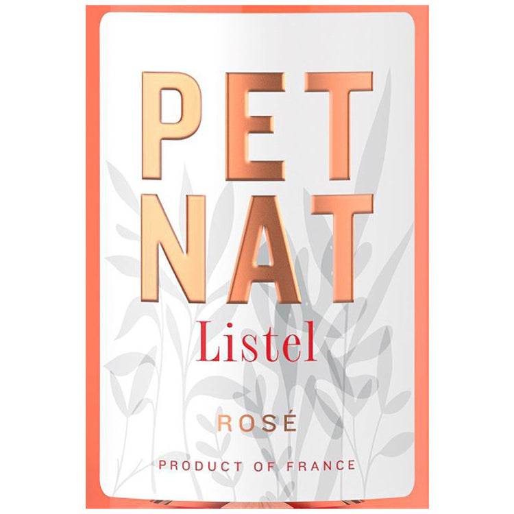 Listel Sparkling Rose Pet Nat France - 750ML - Front Label