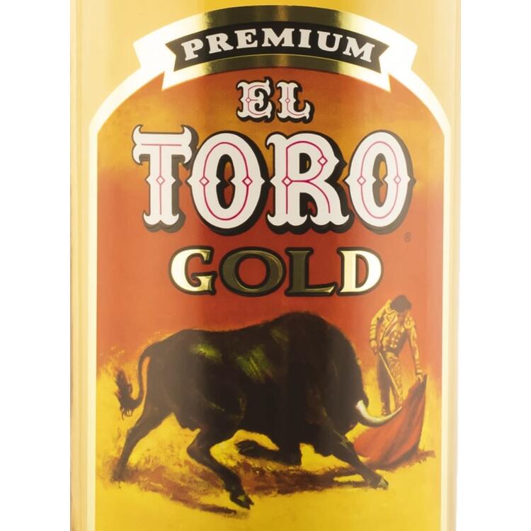 El Toro Tequila Gold 80 - 1.0L - Front Label