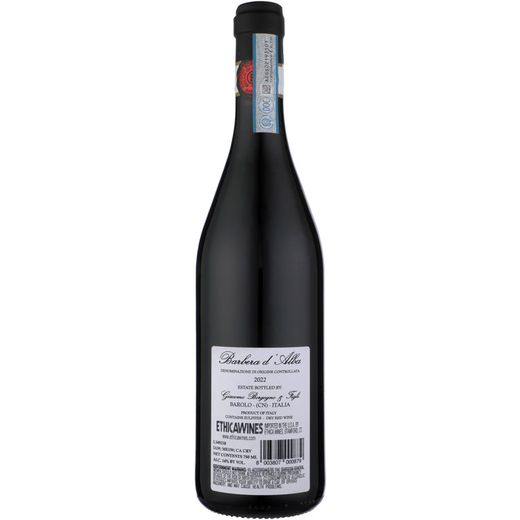 Giacomo Borgogno Barbera D'Alba 2022 - 750ML