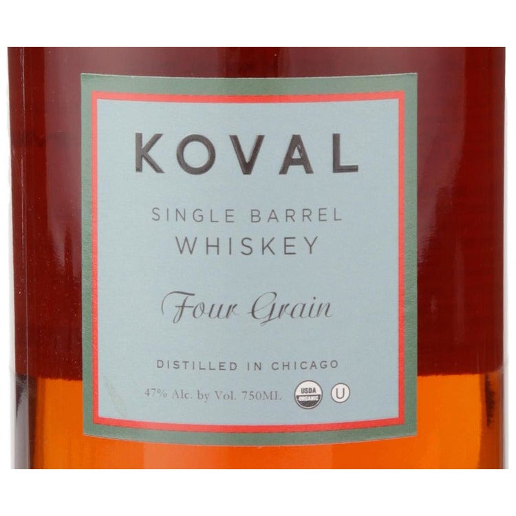 Koval Blended American Whiskey Single Barrel Four Grain 94 - 750ML
