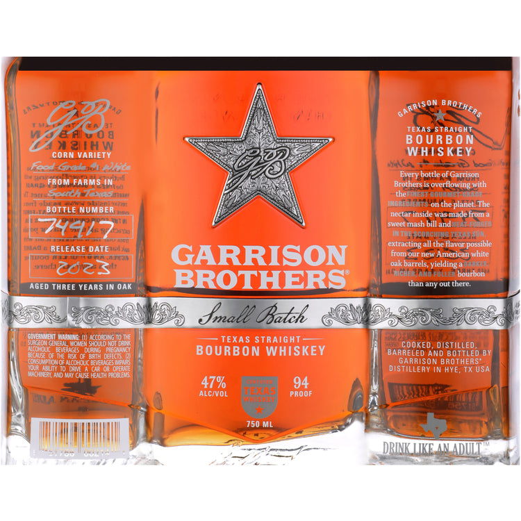 Garrison Brothers Straight Bourbon Small Batch 94 - 750ML