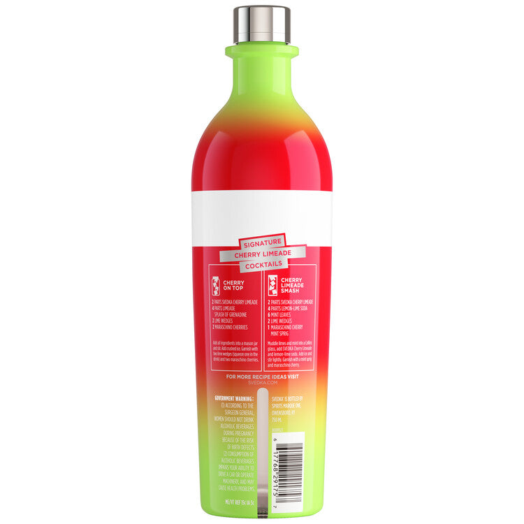 Svedka Cherry Limeade Flavored Vodka 70 - 750ML