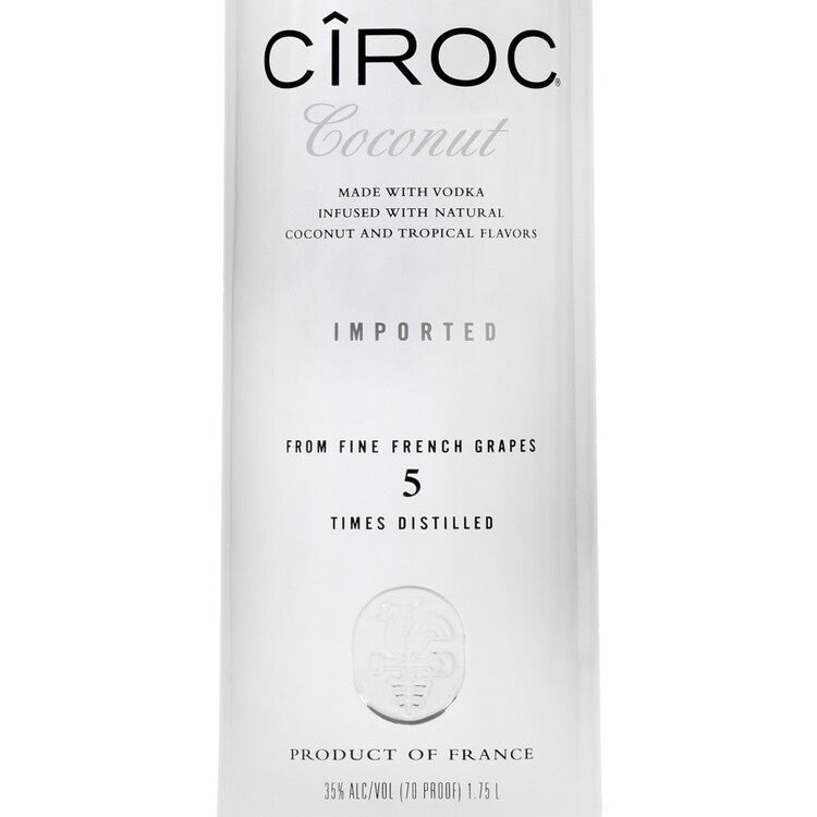 Ciroc Coconut Flavored Vodka 70 - 1.75L