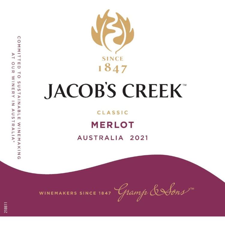 Jacob'S Creek Merlot Classic Australia - 750ML