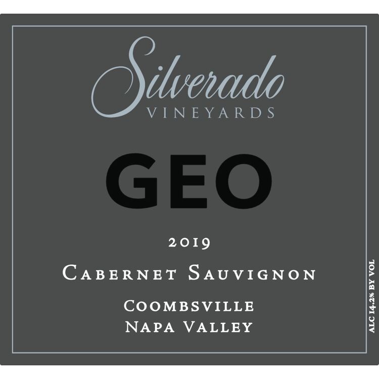 Silverado Vineyards Cabernet Sauvignon Geo Coombsville 2019 - 750ML - Front Label