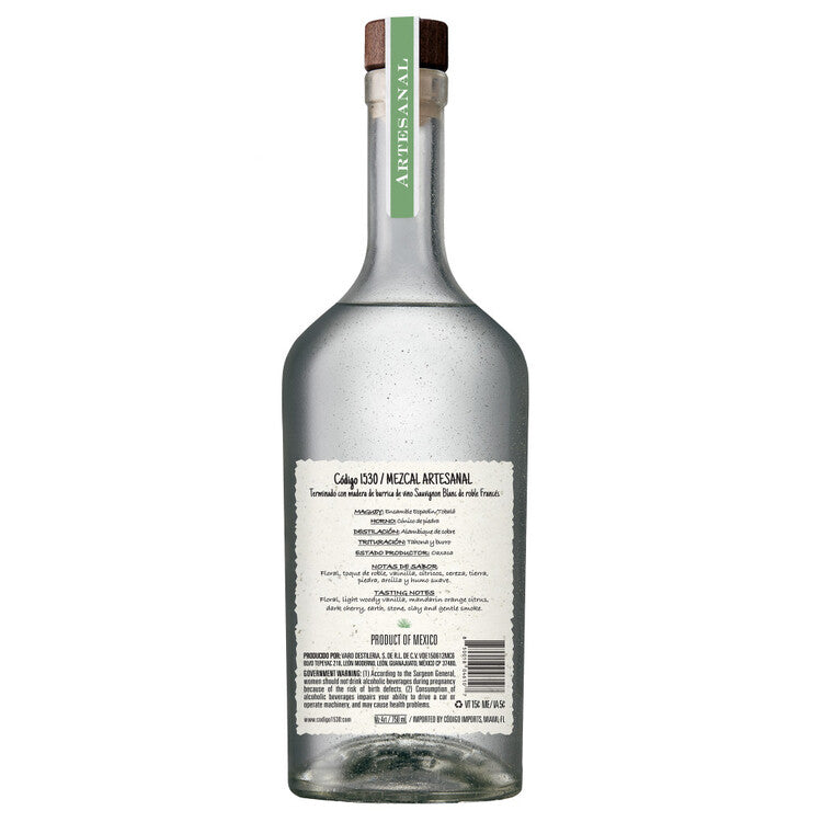 Codigo 1530 Mezcal Artesanal Joven 84.4 - 750ML