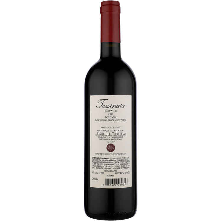 Castello Del Terriccio Toscana Rosso Tassinaia 2019 - 750ML