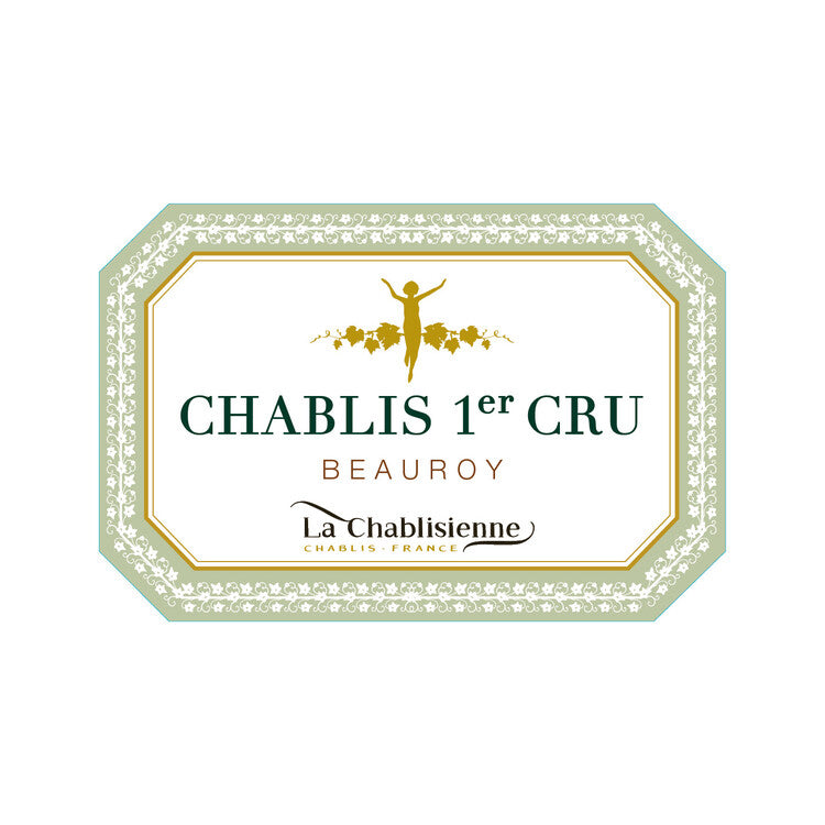 La Chablisienne Chablis Beauroy Premier Cru 2020 - 750ML - Front Label