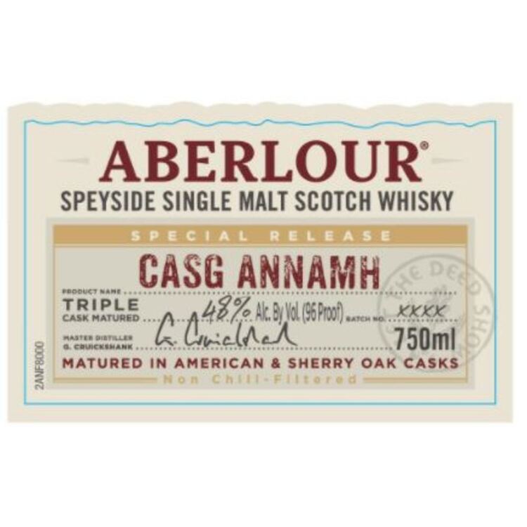 Aberlour Single Malt Scotch Casg Annamh Small Batch 96 - 750ML