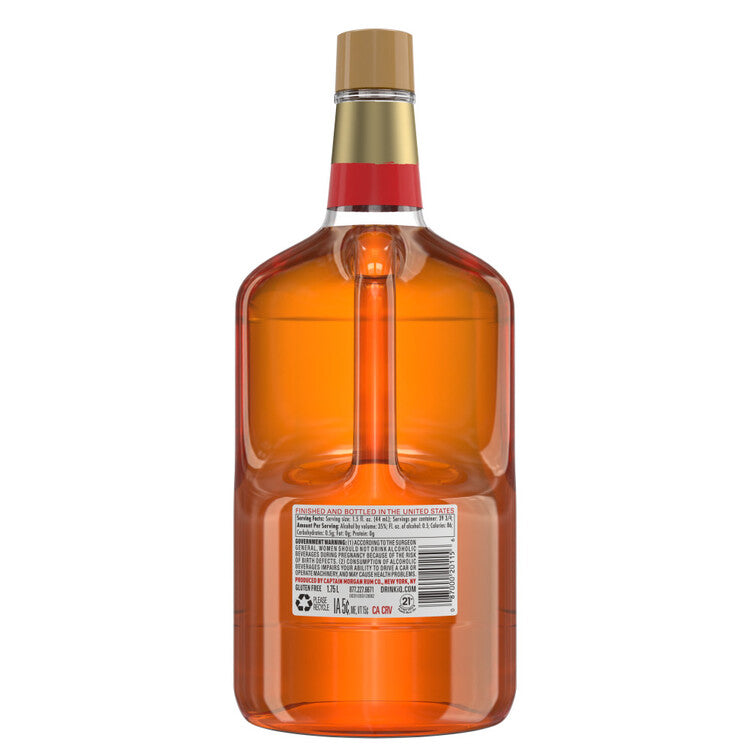 Captain Morgan Spiced Rum Original Real Madagascar Vanilla 70 - 1.75L