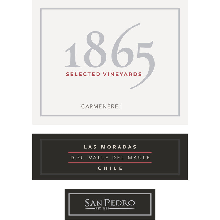 1865 Carmenere Selected Vineyards Maule Valley 2019 - 750ML