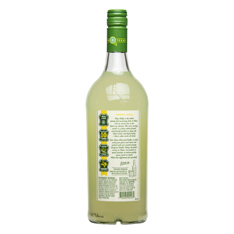 Deep Eddy Lime Flavored Vodka 70 - 1.0L