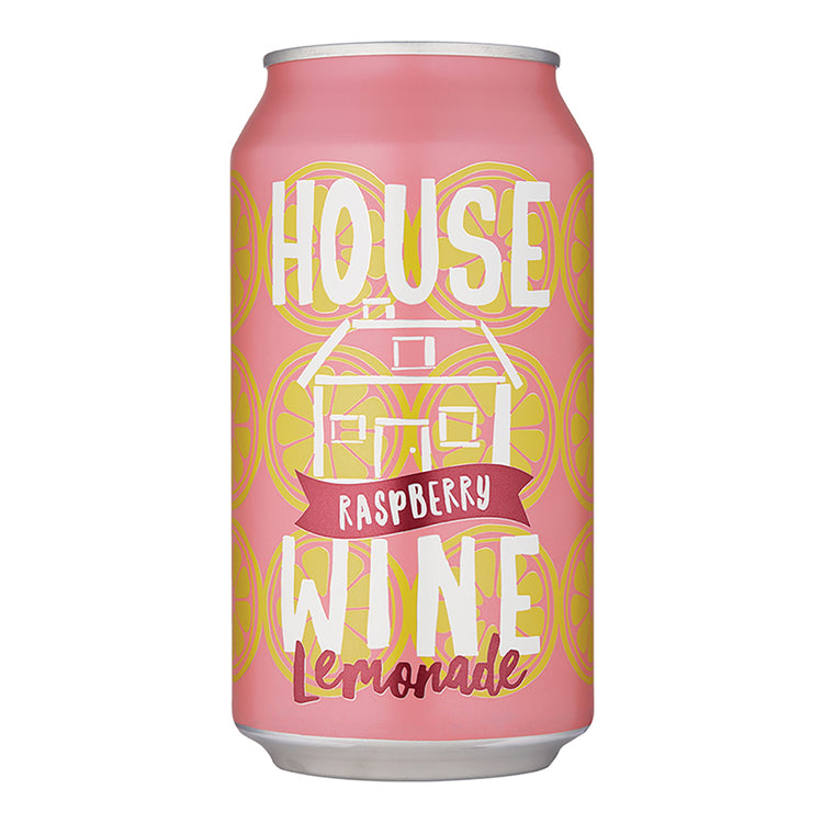 House Wine Raspberry Wine Lemonade - 375ML