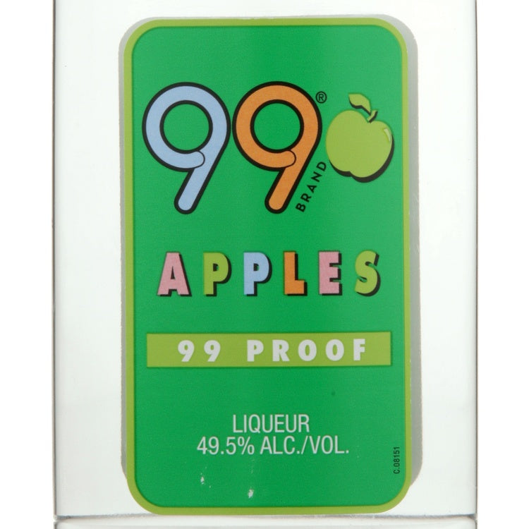 99 Brand Apple Schnapps 99 - 200ML - Front Label