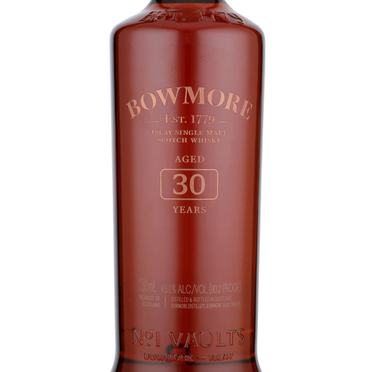 Bowmore Single Malt Scotch No. 1 Vaults 30 Yr 90.2 - 750ML