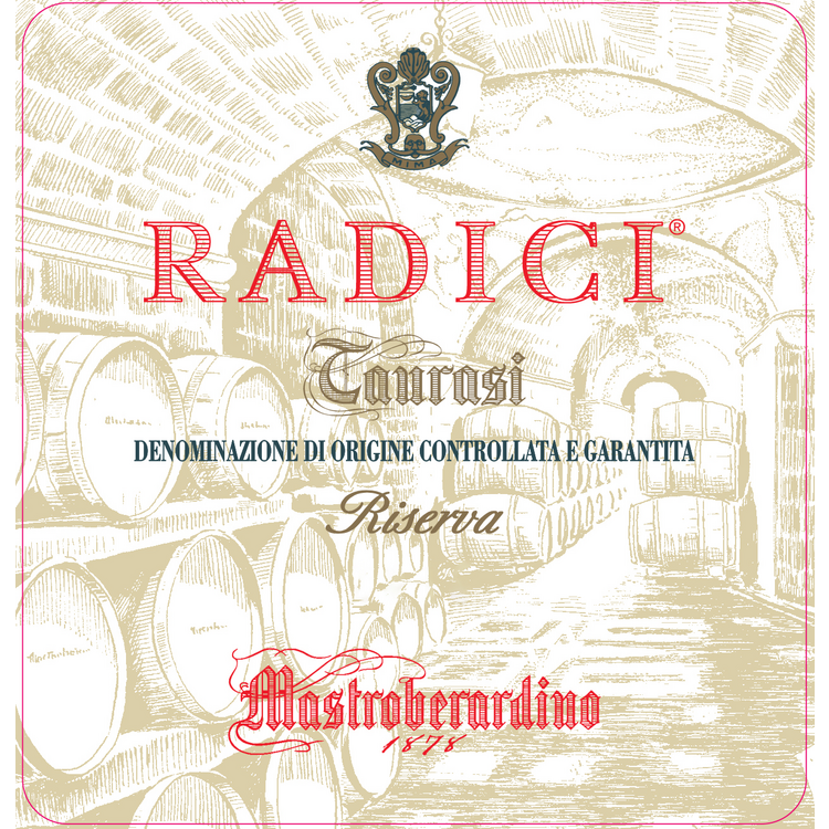 Mastroberardino Taurasi Radici Riserva 2017 - 750ML - Front Label