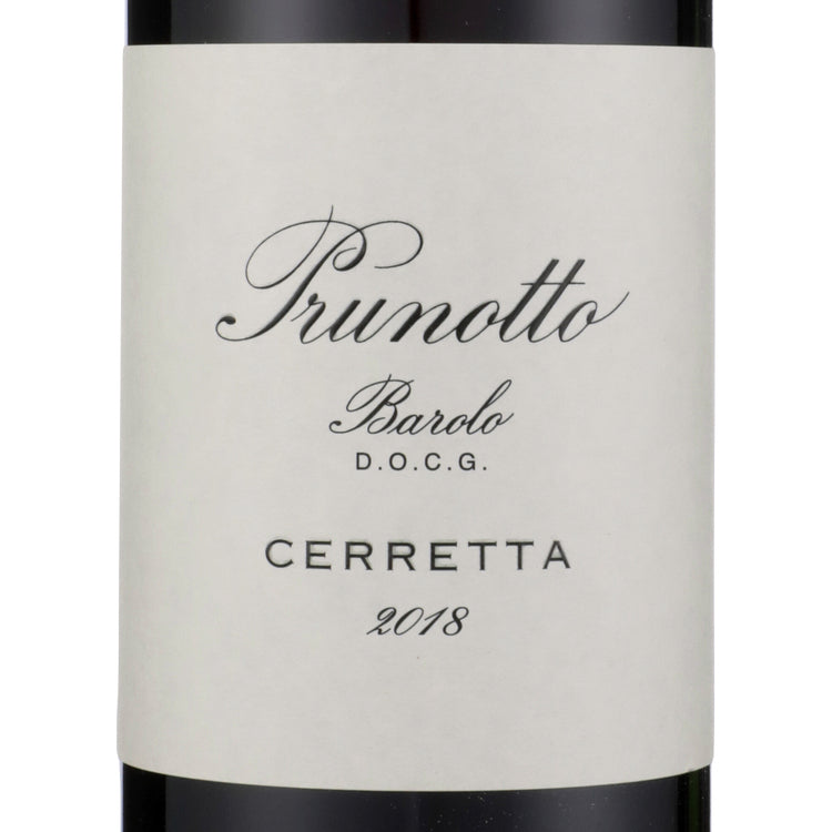 Prunotto Barolo Cerretta 2018 - 750ML