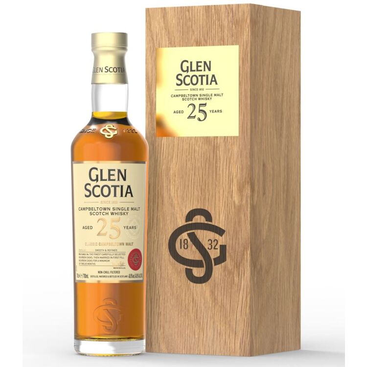 Glen Scotia Single Malt Scotch 25 Yr 97.6 - 700ML - Front