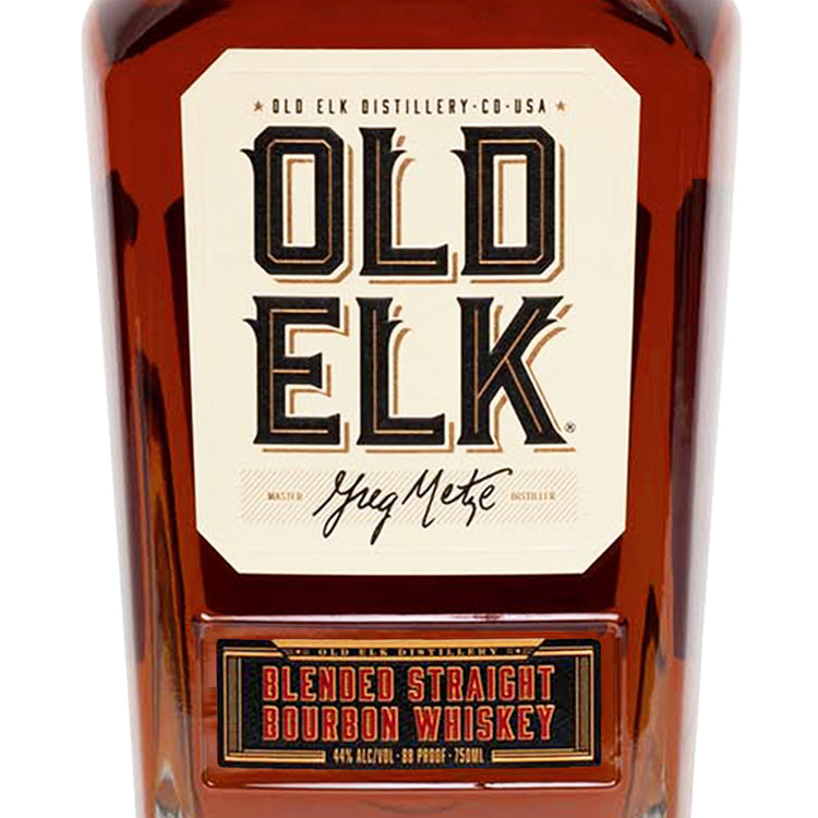 Old Elk Blended Straight Bourbon 88 - 750ML - Front Label