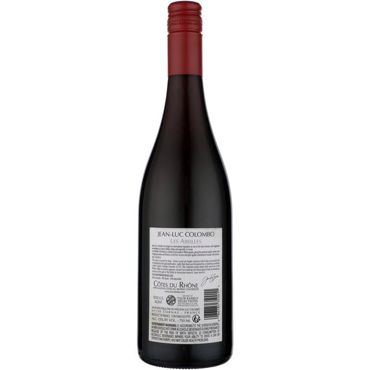 Jean Luc Colombo Cotes Du Rhone Rouge Les Abeilles 2021 - 750ML