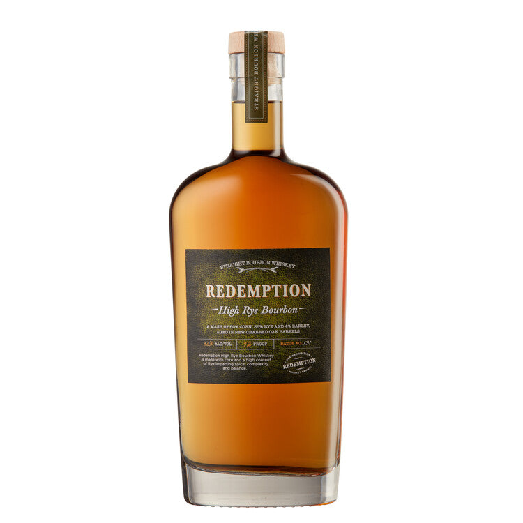 Redemption Straight Bourbon High Rye 92 - 750ML