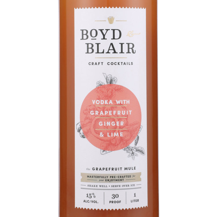 Boyd & Blair The Grapefruit Mule Cocktail 30 - 1.0L