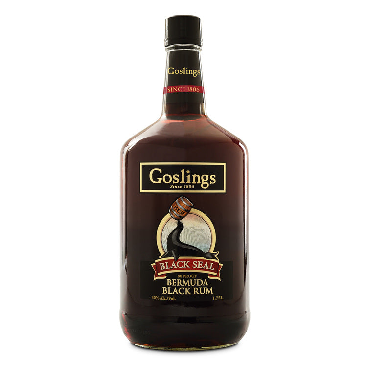 Goslings Black Rum Black Seal 80 - 1.75L