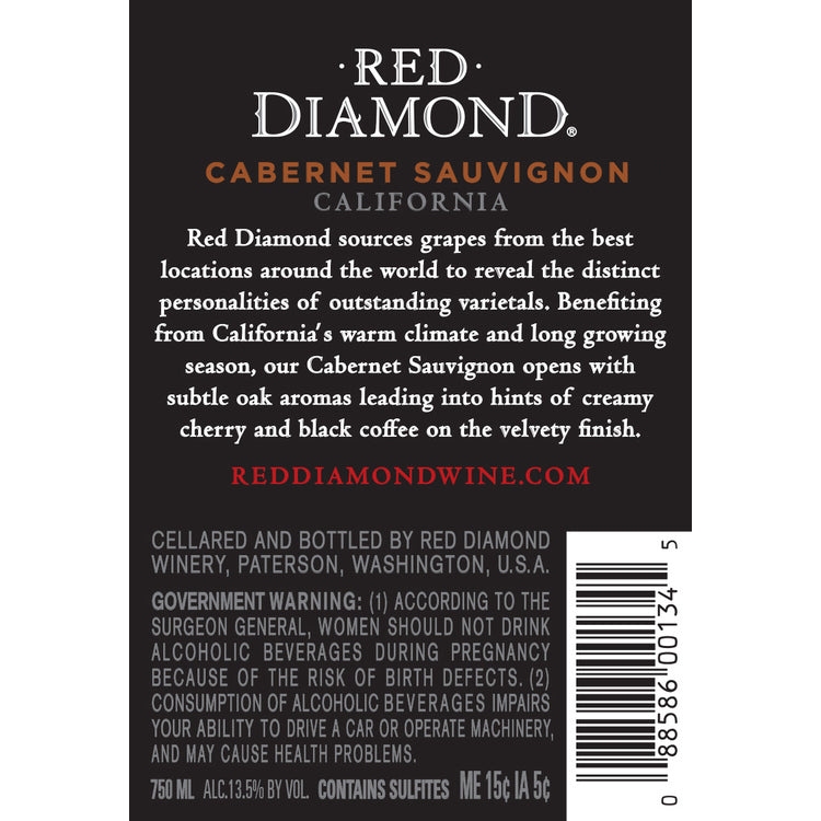 Red Diamond Cabernet Sauvignon California - 750ML