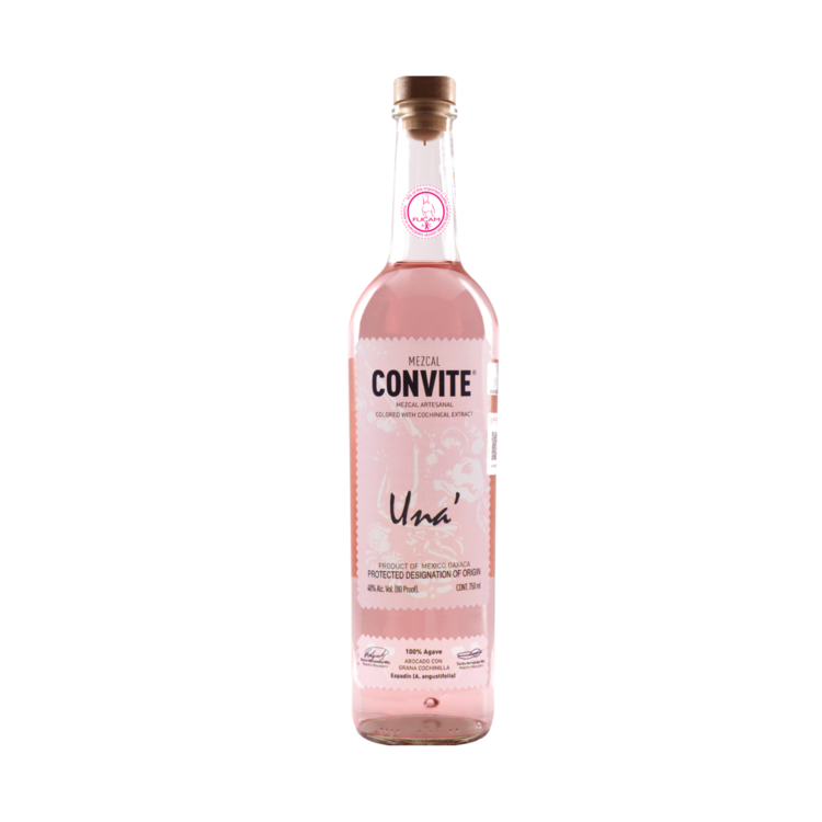 Convite Mezcal Una 80 - 750ML - Front