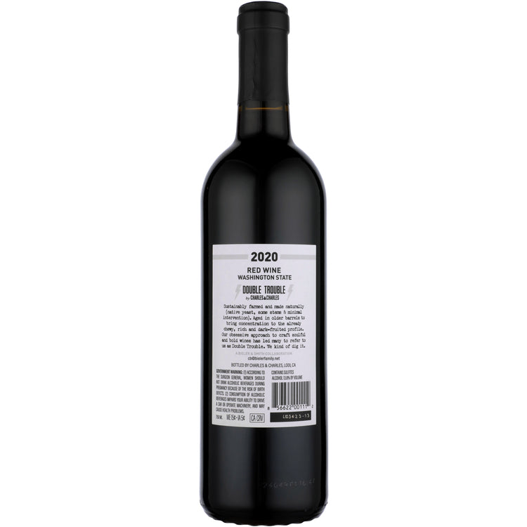 Charles & Charles Red Blend Double Trouble Washington 2021 - 750ML