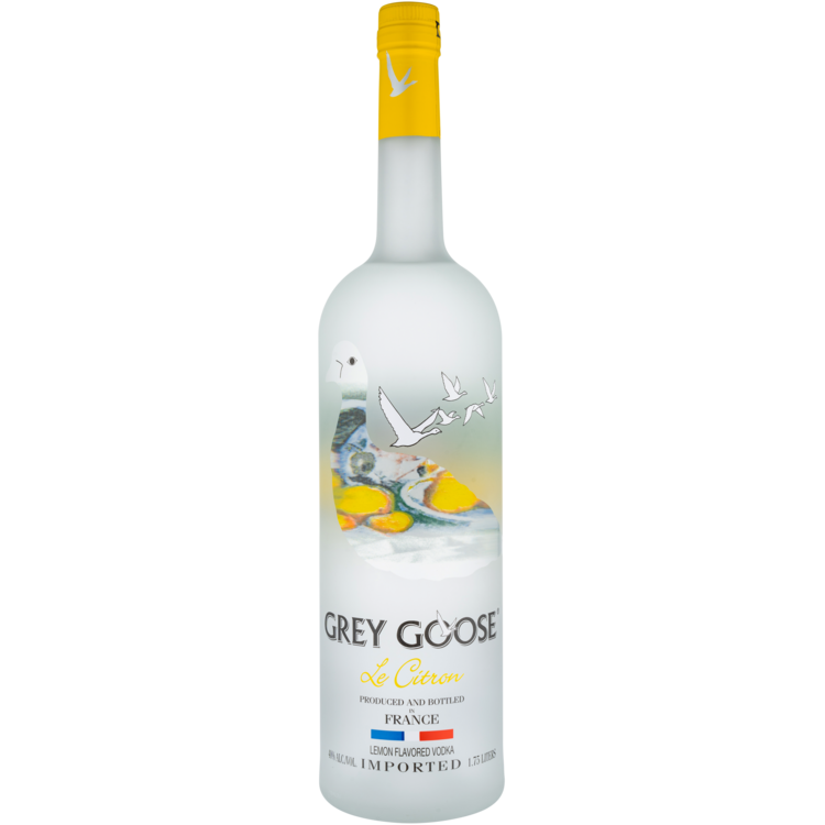 Grey Goose Citrus Flavored Vodka Le Citron 80 - 1.75L