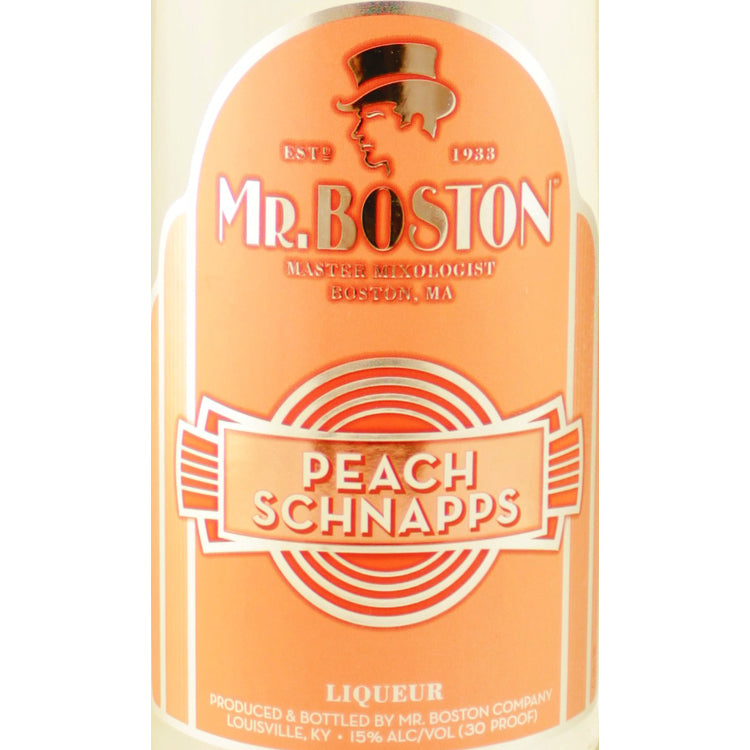 Mr. Boston Peach Schnapps 30 - 750ML