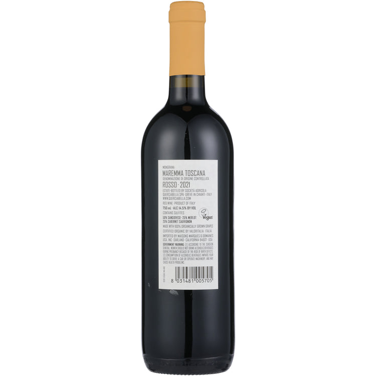 Querciabella Maremma Toscana Rosso Mongrana 2021 - 750ML