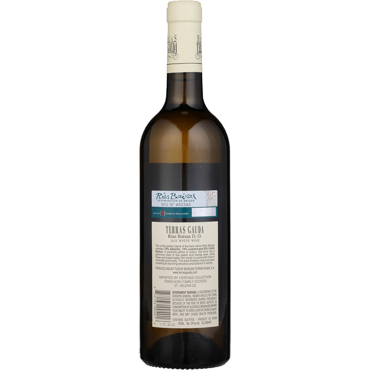 Terras Gauda O Rosal Rias Baixas Blanco 2024 - 750ML - Back