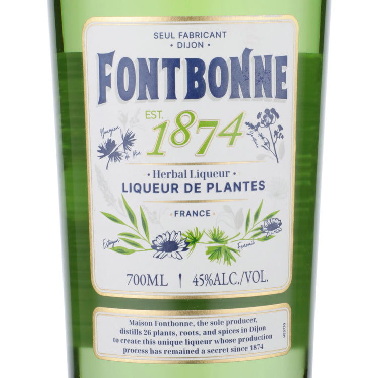 Fontbonne Herbal Liqueur Liqueur De Plantes 90 - 700ML - Front Label