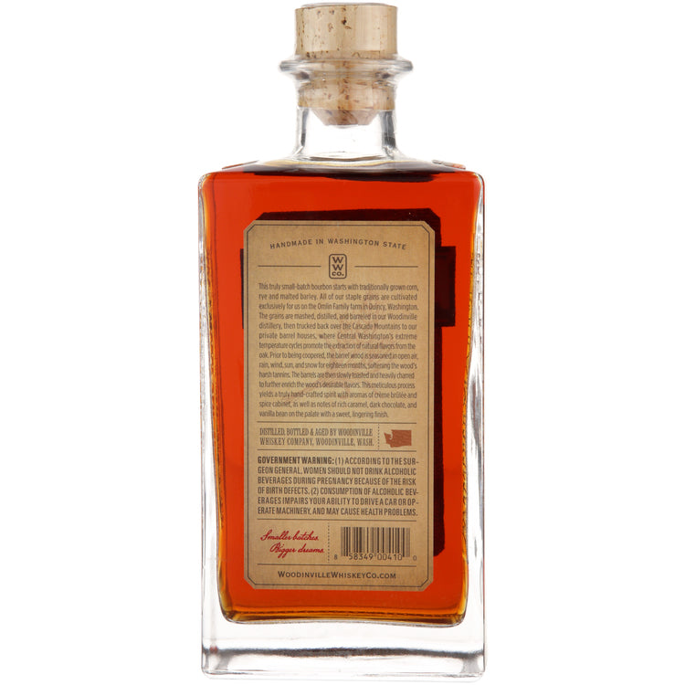 Woodinville Whiskey Co. Straight Bourbon Pot Distilled 90 - 750ML