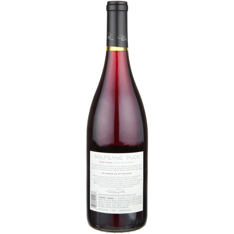 Wolfgang Puck Pinot Noir Master Lot Reserve California - 750ML