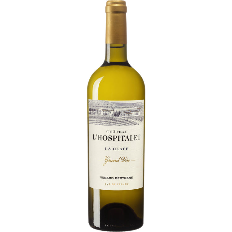 Gerard Bertrand La Clape Blanc Chateau L'Hospitalet Grand Vin 2022 Woo - 750ML - Front