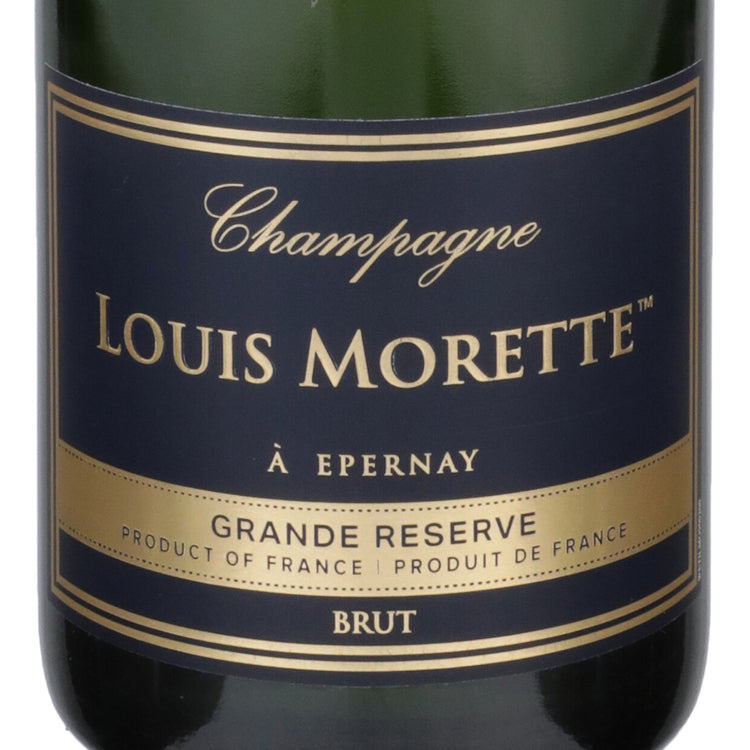 Louis Morette Champagne Grande Reserve Brut - 750ML - Front Label