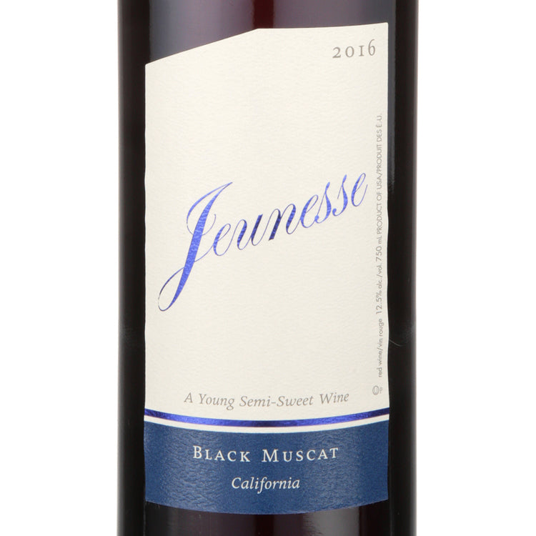 Jeunesse Black Muscat California - 750ML - Front Label