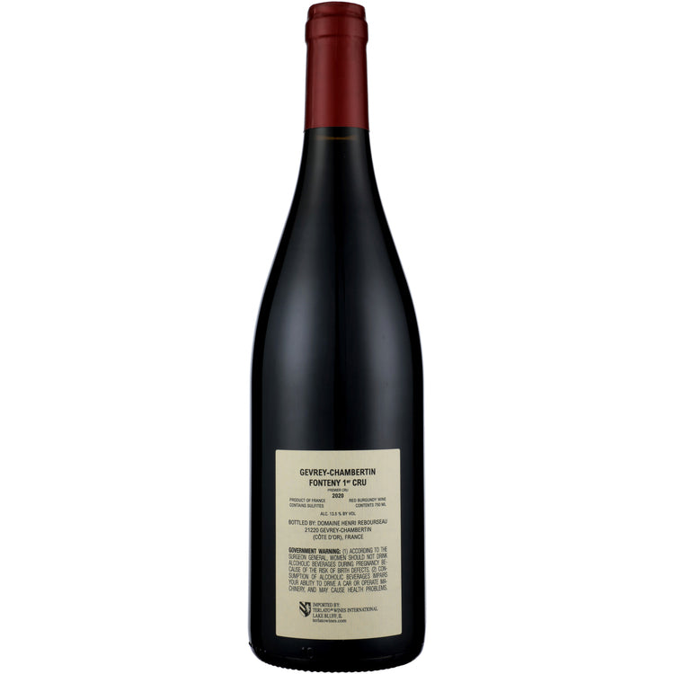 Henri Rebourseau Gevrey Chambertin Fonteny Premier Cru 2020 Wood Box - 750ML