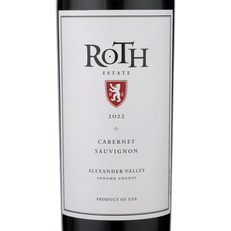 Roth Estate Cabernet Sauvignon Alexander Valley 2022 - 750ML