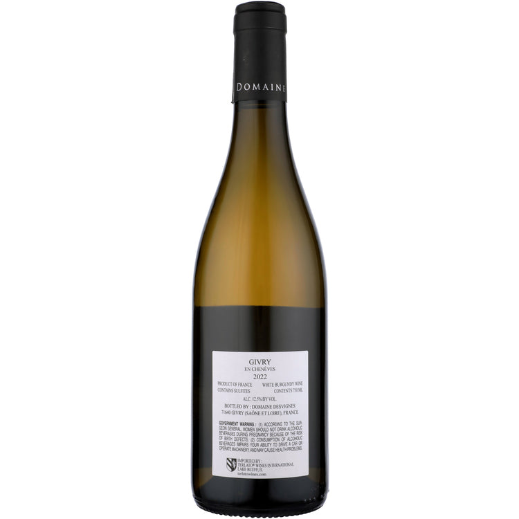 Domaine Desvignes Givry Blanc En Cheneves 2022 - 750ML