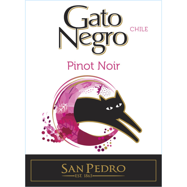 Gato Negro Pinot Noir Central Valley - 750ML - Front Label